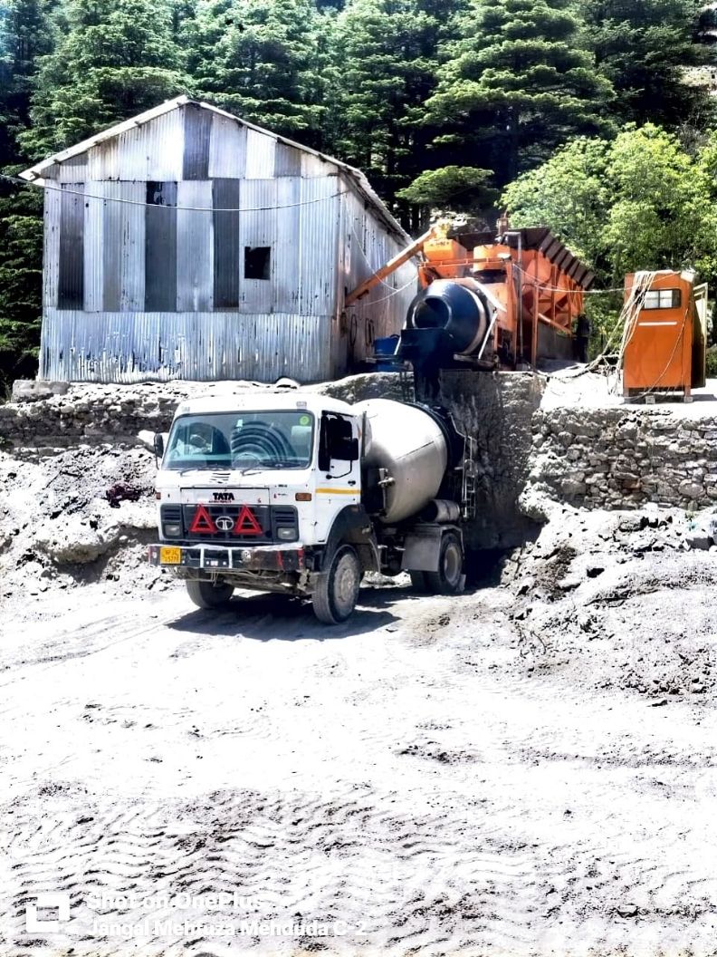 Shotcrete Concrete Loading